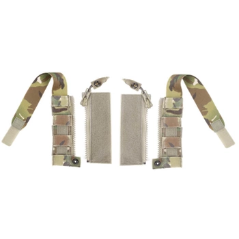 Zestaw Zamków Mocujących Do Kamizelki Squeeze Zipper Closure -17 Multicam