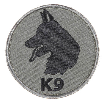 Emblemat K9 Dog Patch - 12 Snigel RAL 7013