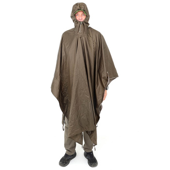 Poncho Tarp Multi 1.0 2 w 1 NIR / IR Snigel RAL 7013