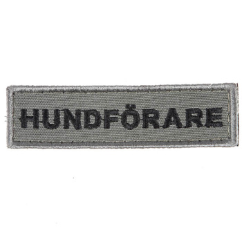 Emblemat Hundförare Patch Snigel RAL 7013