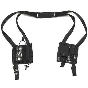 Podwójne Szelki Taktyczne Ukryte Dual Side Covert Equipment Harness -1  Snigel Czarne
